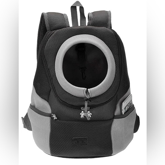 Pet carrier backpack size L in black - almost new!!! - Picture 5 of 7